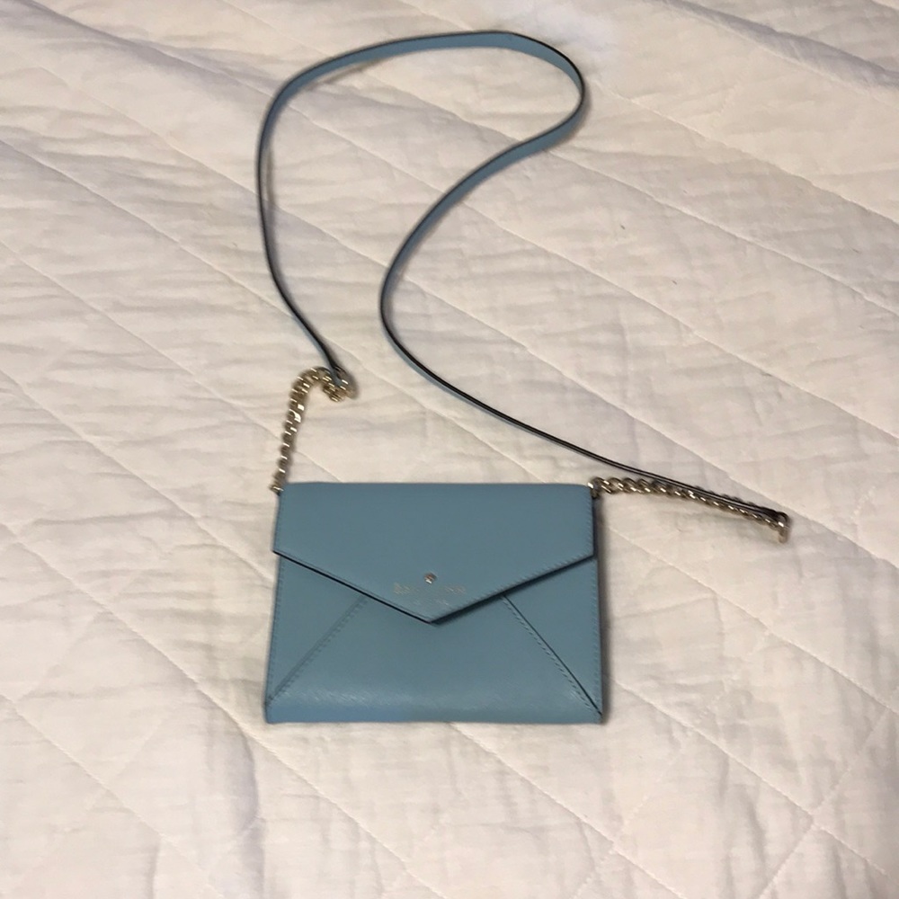 Kate spade cross over light blue